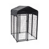 Uptown Pet Kennel, Welded Wire, 4 x 4 x 6-Ft.