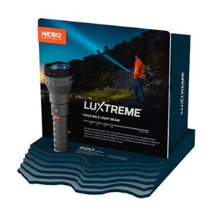 Rechargeable Half-Mile Light Beam Flashlight